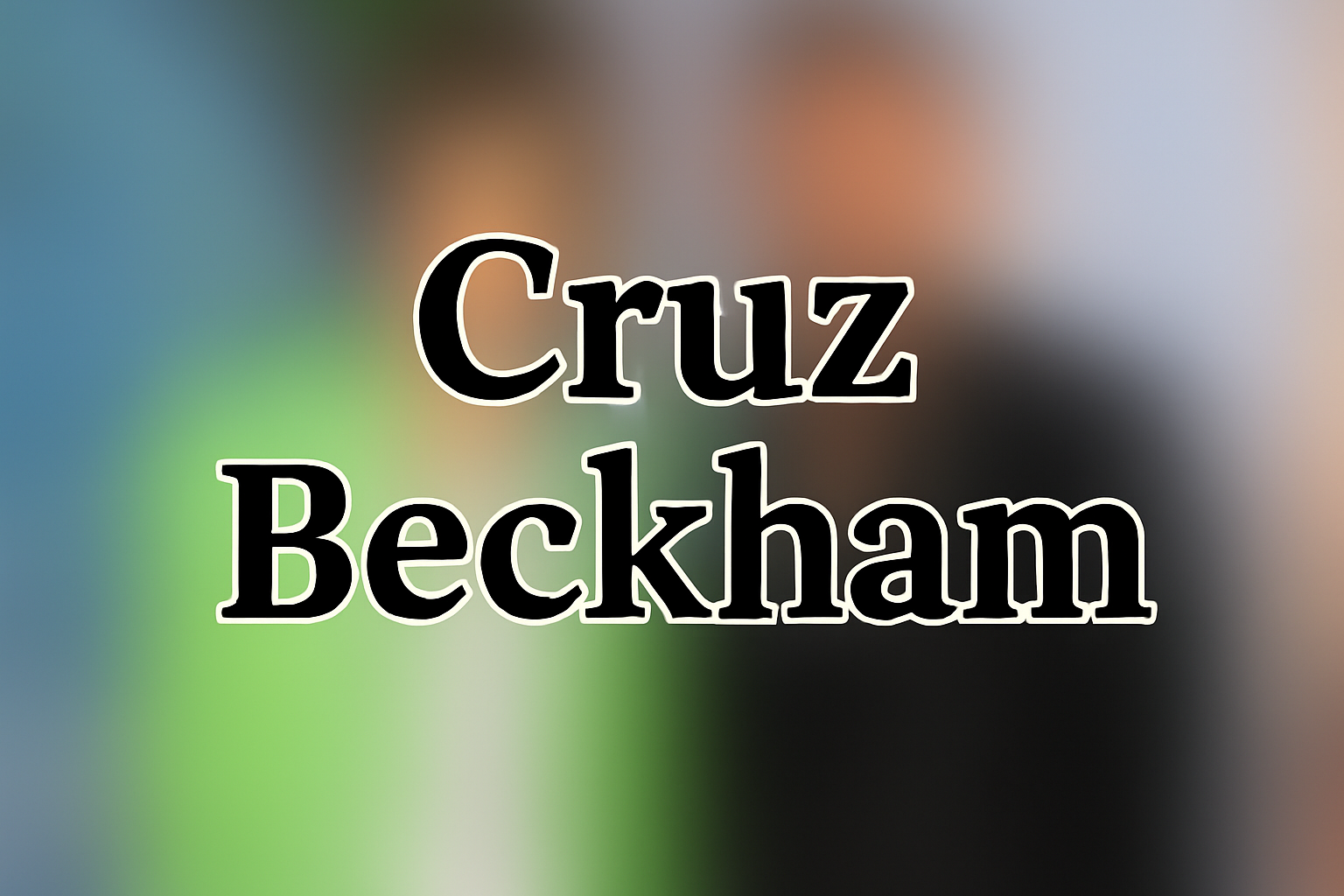 Cruz Beckham