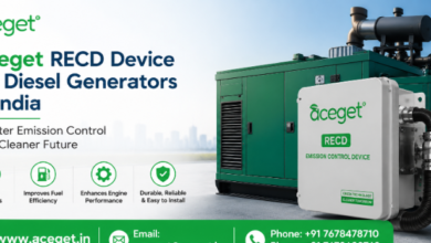 Aceget RECD Device for Diesel Generators in India - Smarter Emission Control for a Cleaner Future
