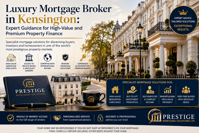 Luxury Mortgage Broker in Kensington: Expert Guidance for High-Value and Premium Property Finance