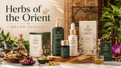 Herbs of the Orient Brand Design
